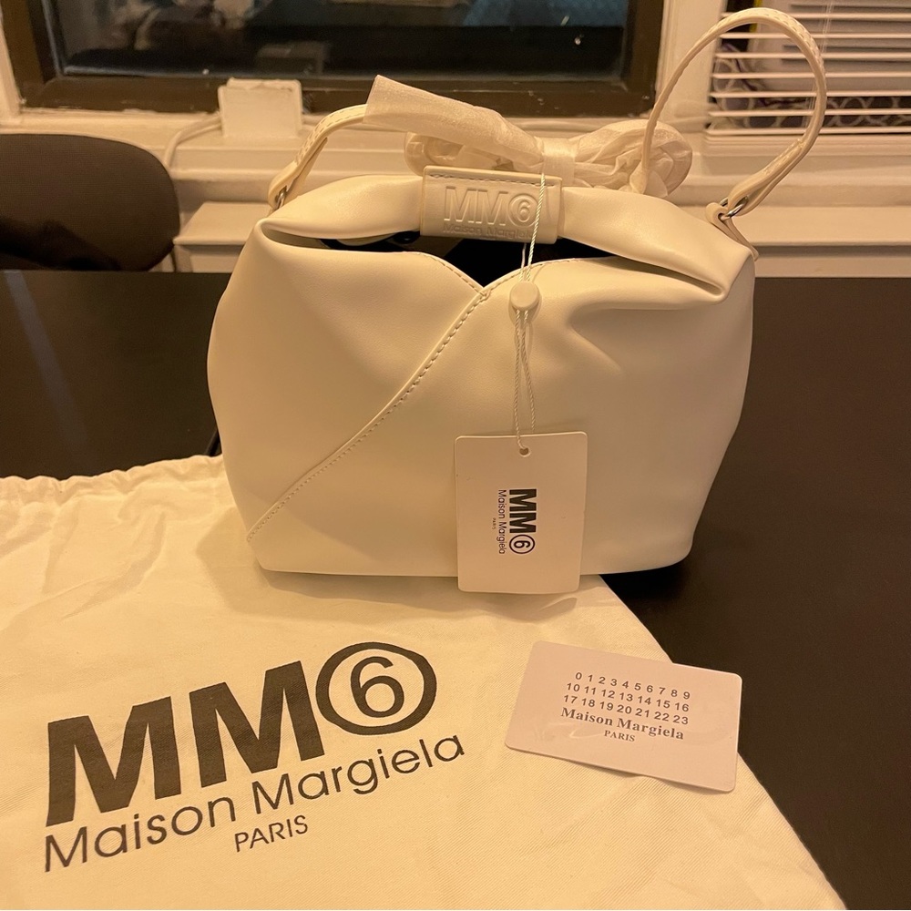 MM6 Maison Margiela White Crossbody Bag